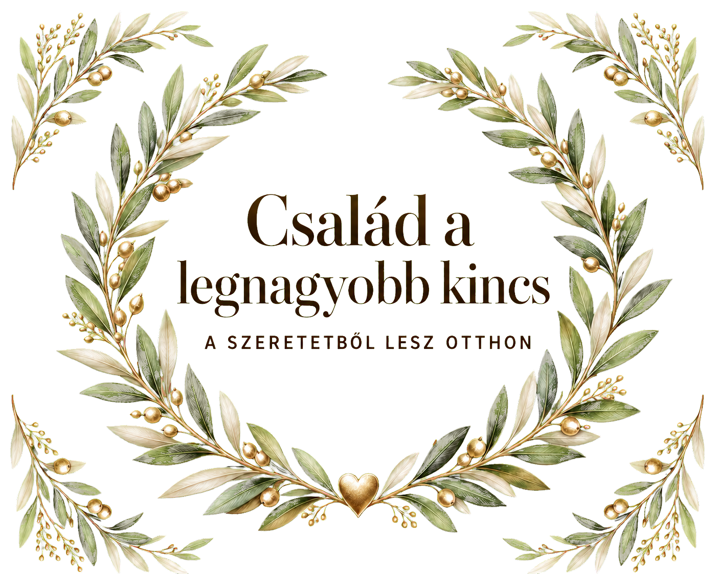 Család a legnagyobb kincs – Botanikus fatábla