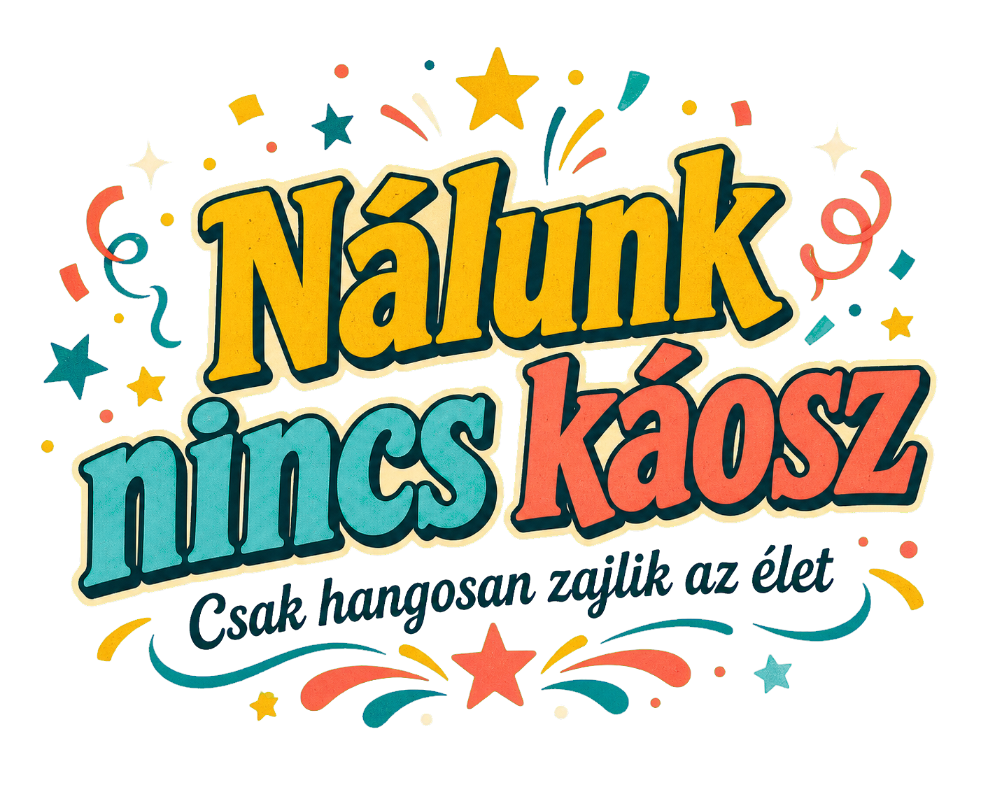 Nálunk nincs káosz – Vicces családi fatábla