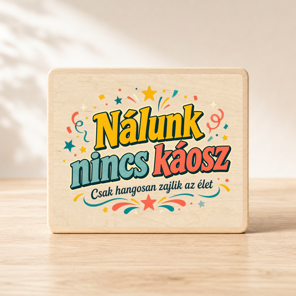 Nálunk nincs káosz – Vicces családi fatábla
