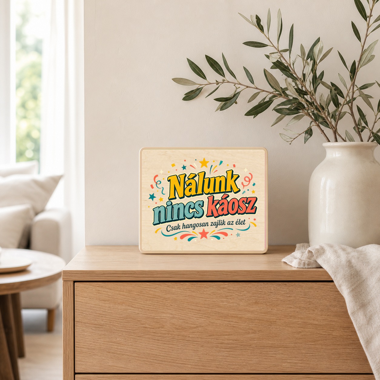 Nálunk nincs káosz – Vicces családi fatábla