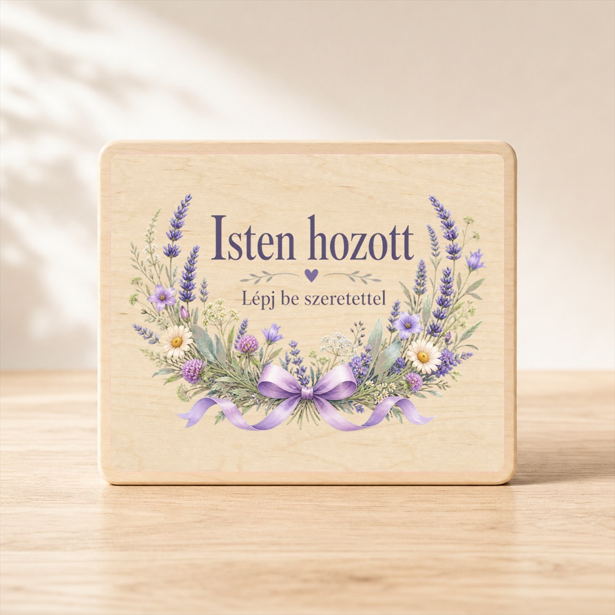 Isten hozott – Mezei virágos ajtódísz