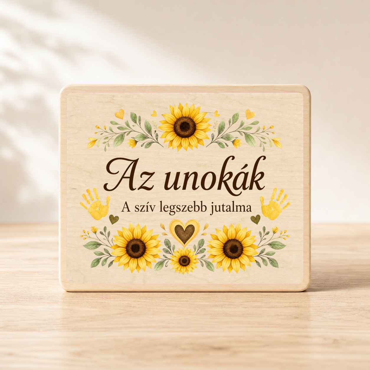 Az unokák – Nagyszülői boldogság fatábla