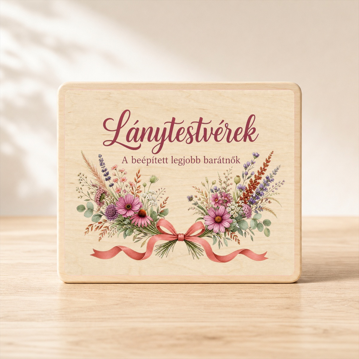 Lánytestvérek – Örök barátság fatábla