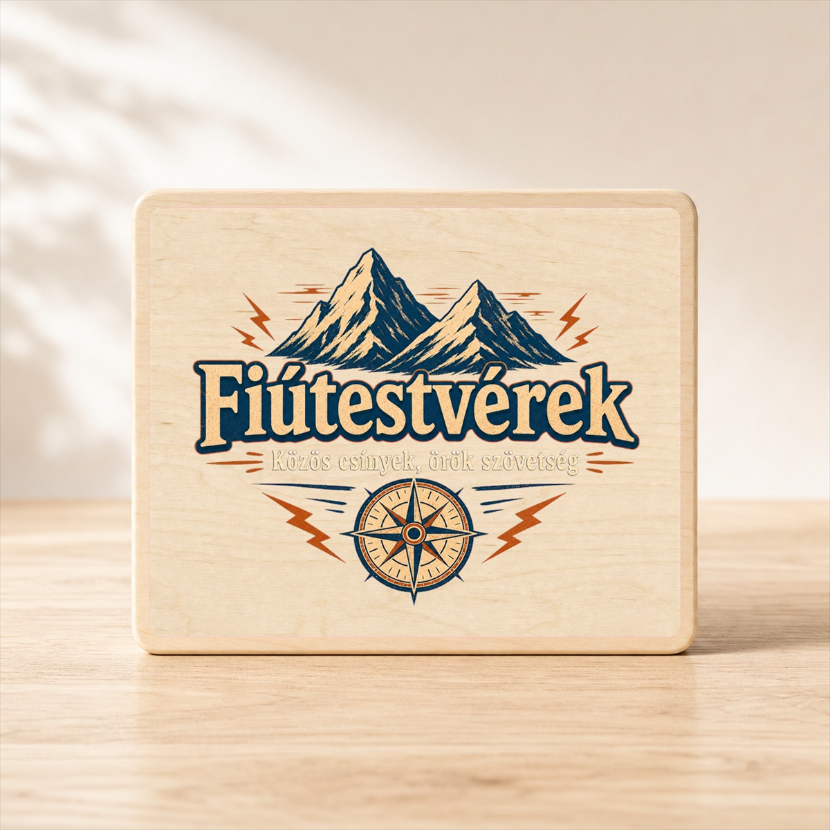 Fiútestvérek – Közös kaland fatábla