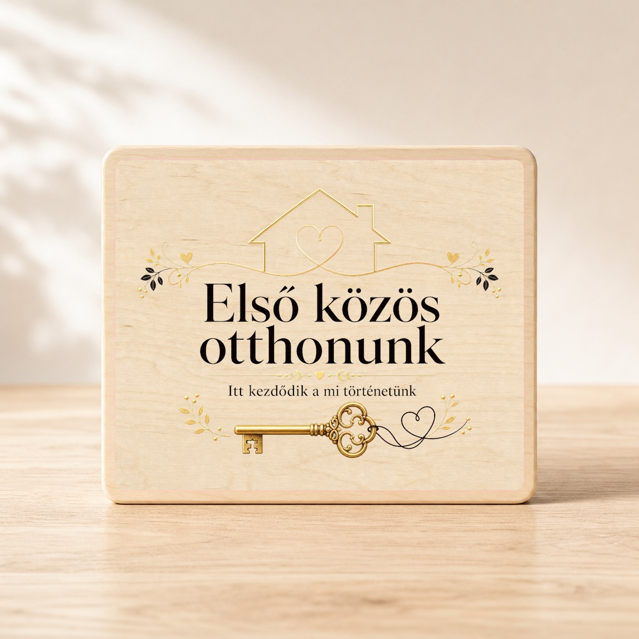 Első közös otthonunk – Kulcsos emléktábla