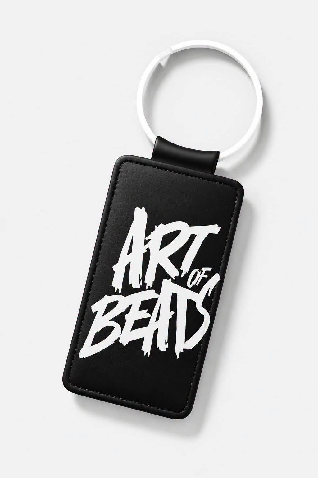 Art of Beats logós műbőr kulcstartó
